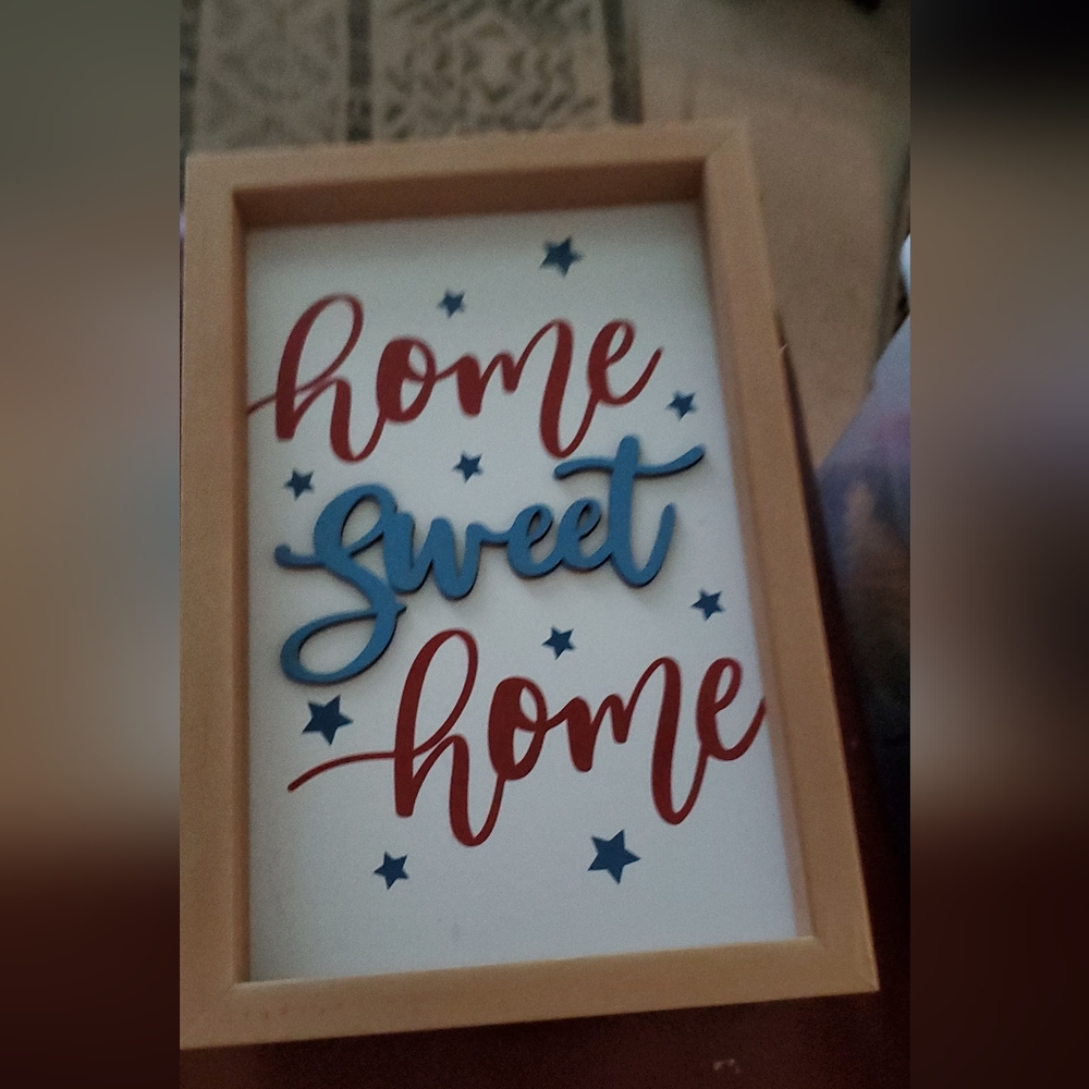 Huntington Home Reversible Sign Home Sweet Home/Squeeze The Day New